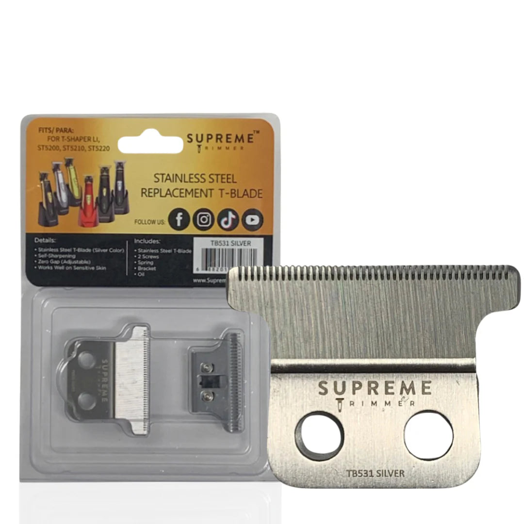 SUPREME TRIMMER Blade For T-Shaper Trimmer TB531(Silver)