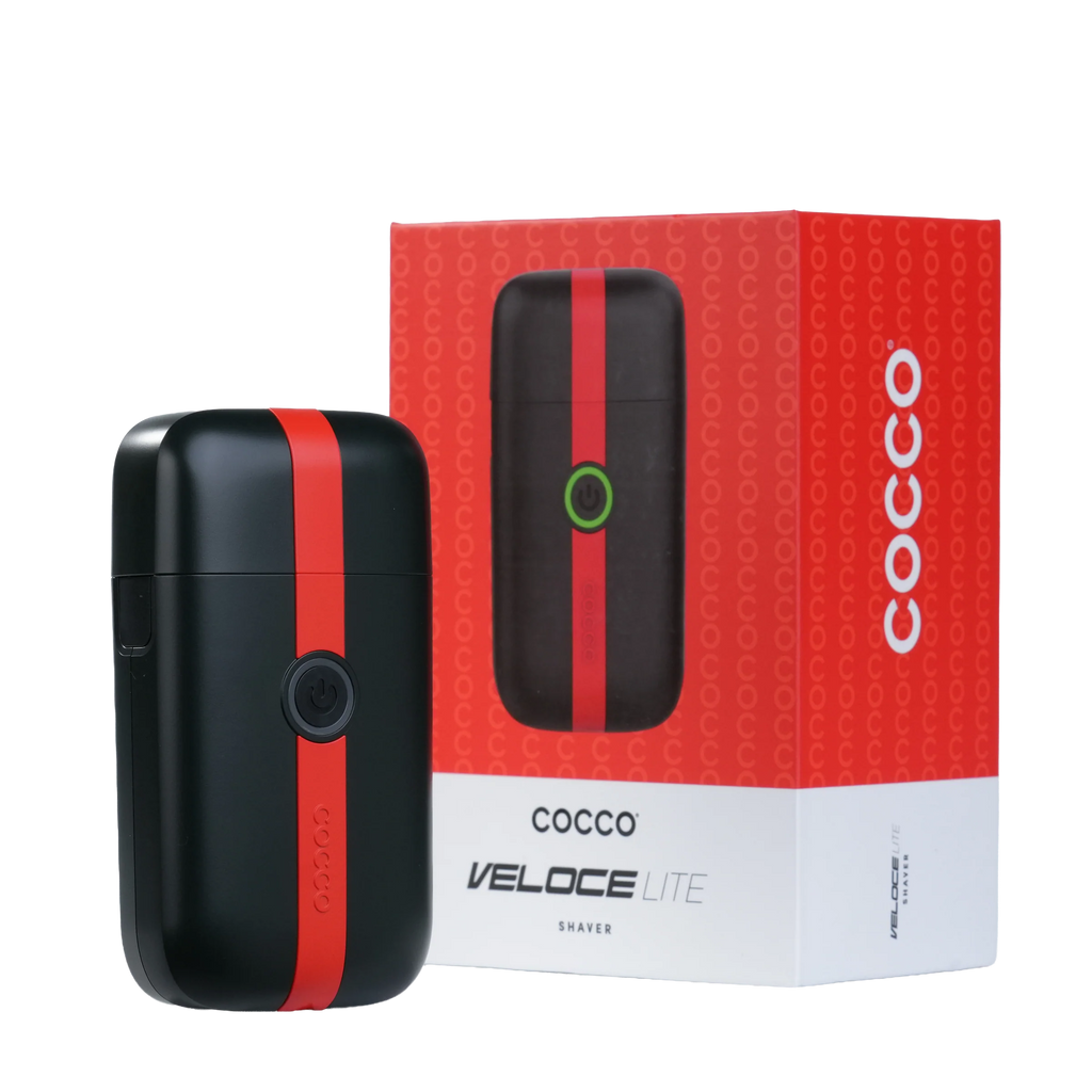 COCCO VELOCE LITE SHAVER (BLACK/RED STRIPE)
