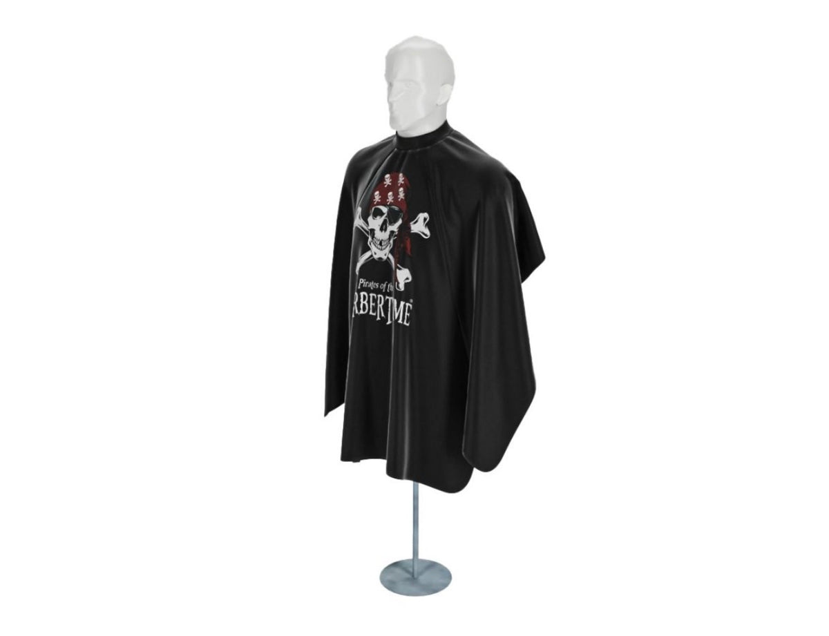 Black Pro Barber Cape