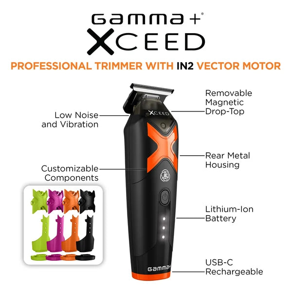 GAMMA + XCEED PROFESSIONAL HAIR TRIMMER
