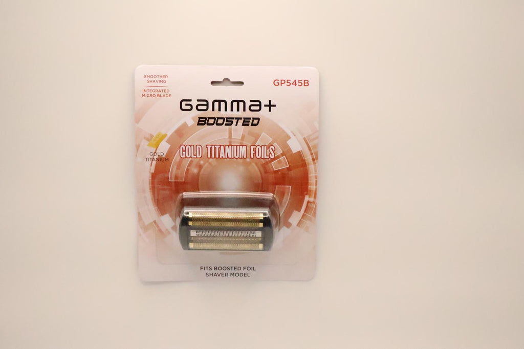GAMMA+ Gold Titanium Foil Head for the Boosted Shaver