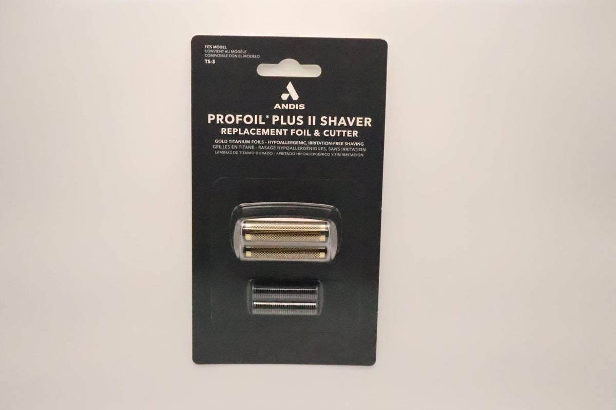 ANDIS PROFOIL PLUS II SHAVER FOIL & CUTTER - CHROME