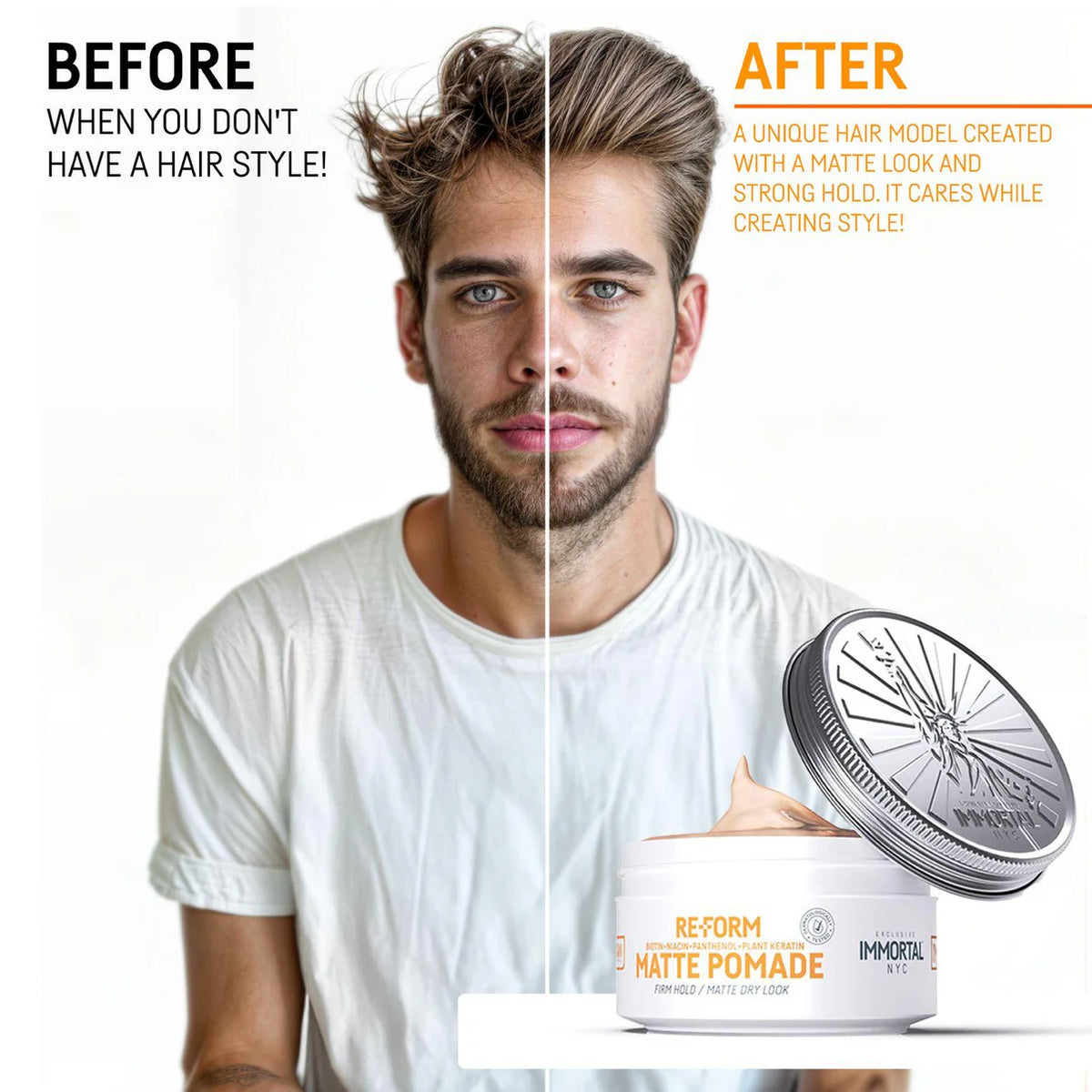 Immortal Vegan Matte Pomade 150ml