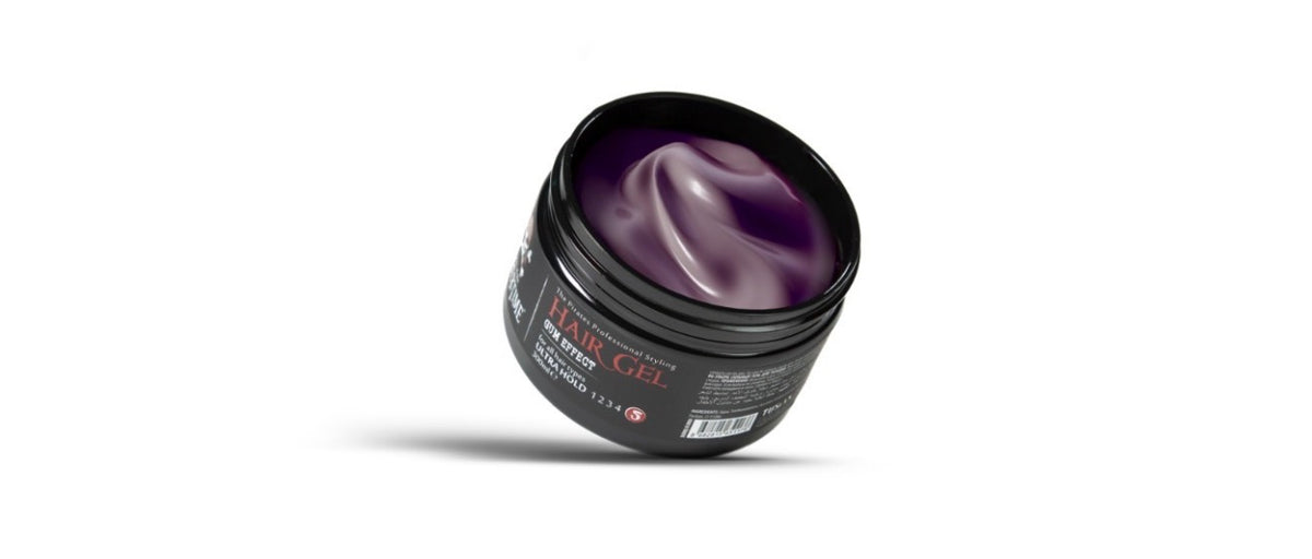 Hair Gel Gum Effect