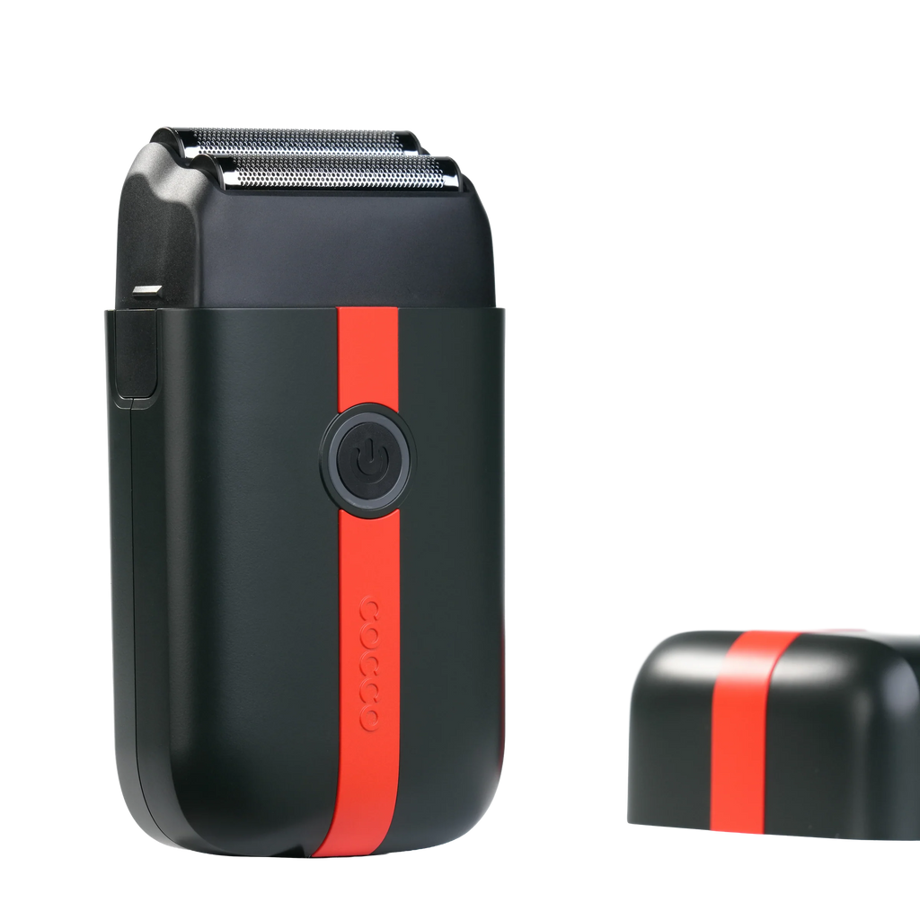 COCCO VELOCE LITE SHAVER (BLACK/RED STRIPE)