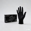 L3VEL3 NITRILE GLOVES BLACK 100CT