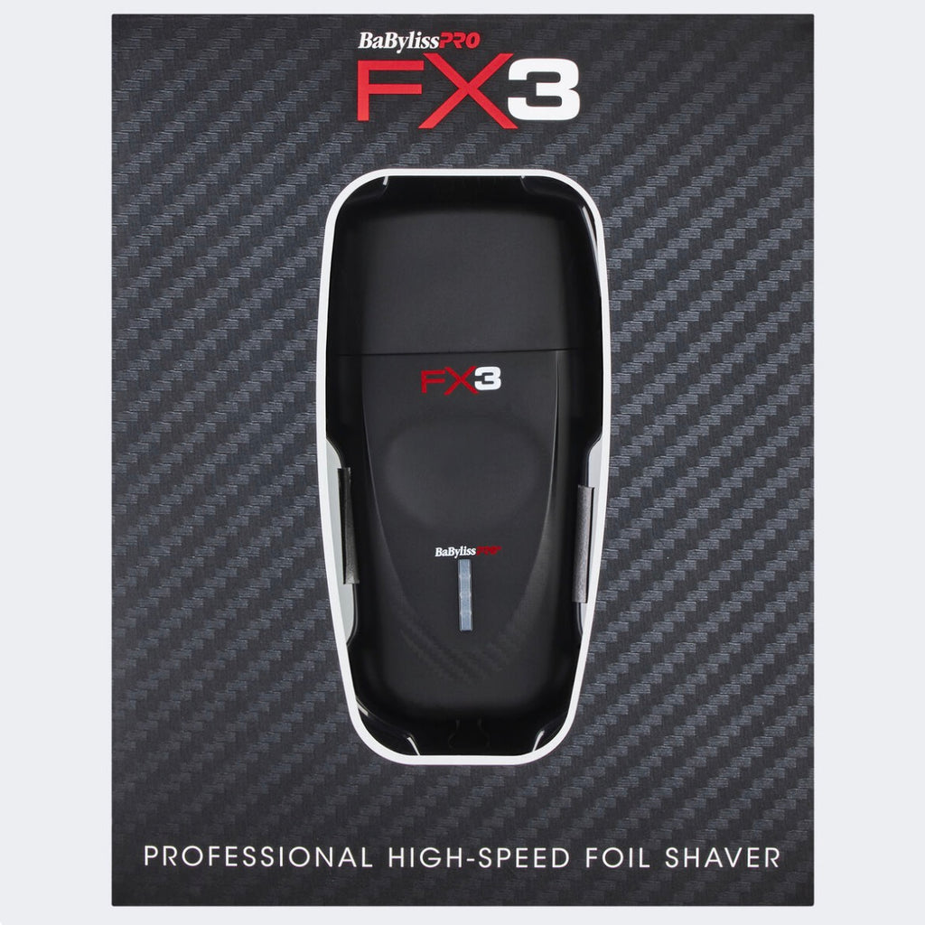 BaBylissPRO® FX3 Professional High Speed Foil Shaver