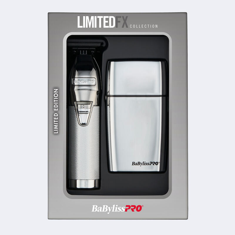 BaBylissPRO® LimitedFX  Trimmer and Double-Foil Shaver Gift Set